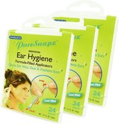 SwabPlus - Pure Snapz - Hygiène des Ear - Nettoyage - Multipack de voyage rafraîchissant - Paquet de 3