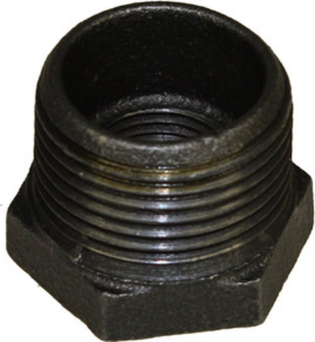 UNIVERSEEL - REDUCTIE 241 - 1M X 1/2 VR - ZWART. - 2411012N
