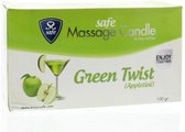 Safe Massagekaars Green Twist Appletini - Glijmiddel