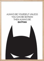 Poster Met Eiken Lijst - Batman Poster