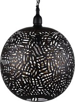 Oosterse Hanglamp Zebra Faiza Zwart Goud Ø 40 x 50cm