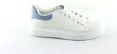 SIXTH SENS Sneakers AA16 Wit / Blauw Dames