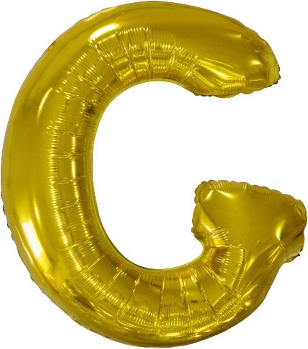 Amscan Letterballon G Folie 86 Cm Goud