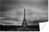 Poster Eenzame Eiffeltoren - 30x20 cm