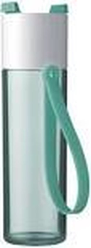 Mepal – drinkfles JustWater – 500 ml – Nordic green – waterfles – drinkt  als een glas... | bol.com