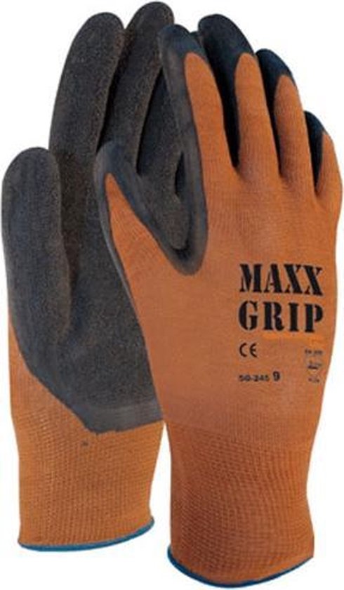 OXXA Maxx-Grip-Lite 50-245 handschoen XL/10 Oxxa - zwart/bruin -  Latex/nylon - Gebreid... | bol.