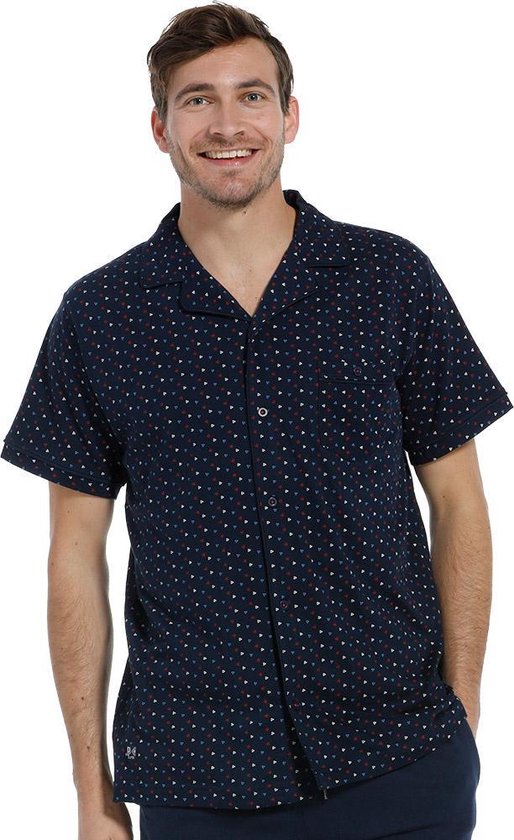 Shirt Pastunette Doorknoop Blauw Katoen Maat S bol