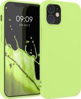 kwmobile telefoonhoesje voor Apple iPhone 12 / 12 Pro - Hoesje voor smartphone - Back cover in groene tomaat