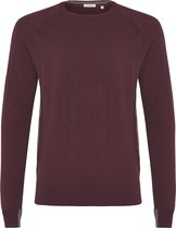 Tresanti Heren Pullover Ronde Hals Bordeaux Rood Regular Fit - 3XL