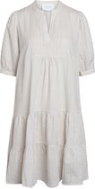 SisterS point Jurk Ebon Dr Cream/black Dames Maat - S