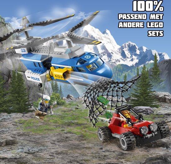 LEGO City Bergpolitie Bergarrestatie - 60173 - Set | bol