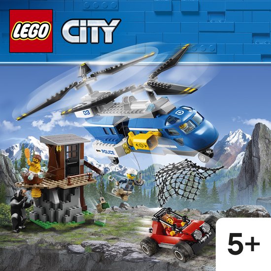 LEGO City Bergpolitie Bergarrestatie - 60173 - Set | bol