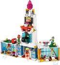 LEGO DC Super Hero Girls Superheldenschool met toren en speelruimtes.