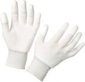 Gecoate handschoenen met manchet vingertopcoating