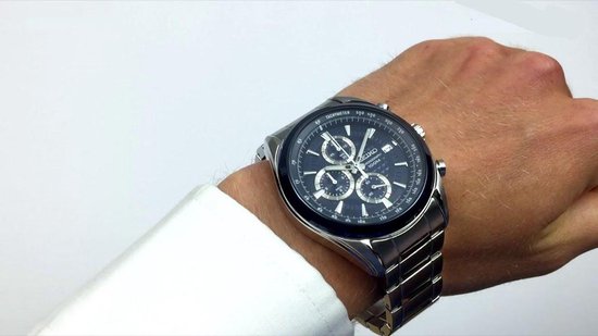 Seiko Chronograph SSB303P1 Heren Horloge - 44 mm | bol.com