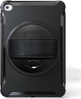 Hybride Kickstand Hoesje Handriem Zwart Geschikt voor Apple iPad Mini 5/4/3/2/1