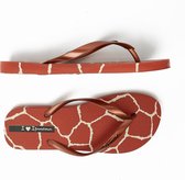 Ipanema I Love Safari Teenslippers / Slippers - Bruin Dames - Maat 41