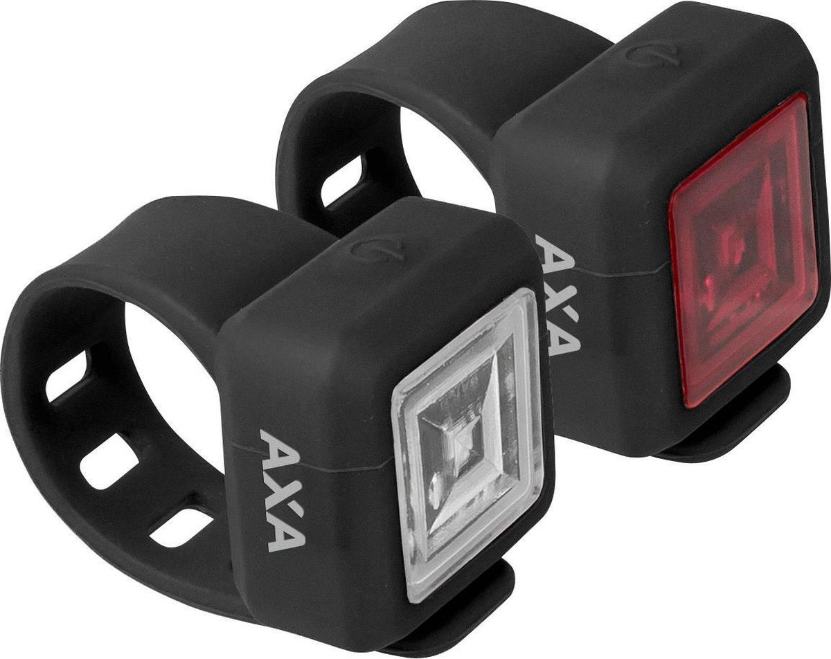 AXA Niteline 11 Fietsverlichtingsset - Batterij - LED | bol.com