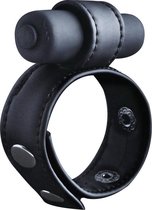 Leather Cock Ring - Black - Cock Rings -