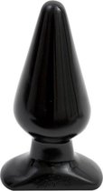 Classic Butt Plug - Smooth  Large - Zwart - Sextoys - Anaal Toys