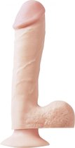 7.5" Dong with Suction Cup - Flesh - Realistic Dildos -