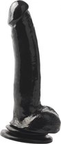 9" Suction Cup Dong - Black - Realistic Dildos -