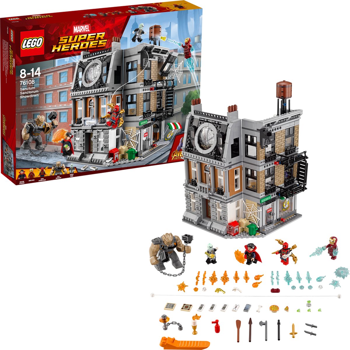 LEGO Marvel Super Heroes Avengers Sanctum Sanctorum duel 76108 — afbeelding 15