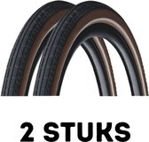 Fietsband - Buitenband - Set van 2 - SA 206 24 x 1.75 inch (47-507) zwart