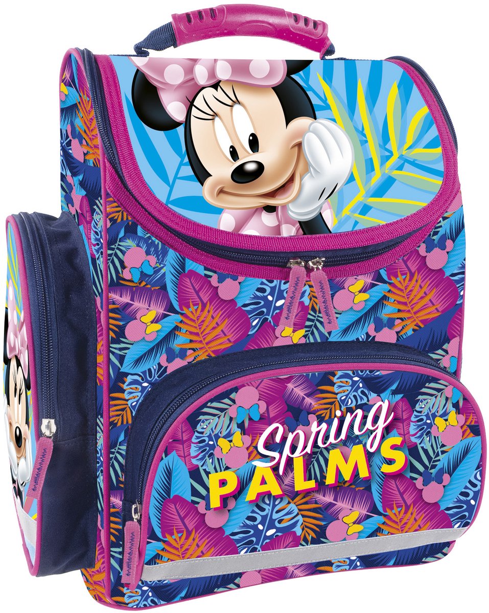 Disney Minnie Mouse Ergonomische Rugzak, Spring Palms - 36 x 31 x 18 cm - Polyester
