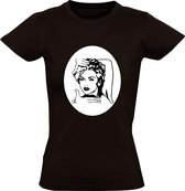 Madonna Dames t-shirt | Zwart