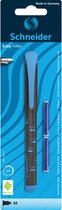 Schneider vulpen - Easy - M - blister incl. 2 inktpatronen - blauw - S-76221