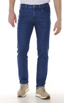 Meyer - Dublin Jeans Donkerblauw - Maat 48 - Slim-fit