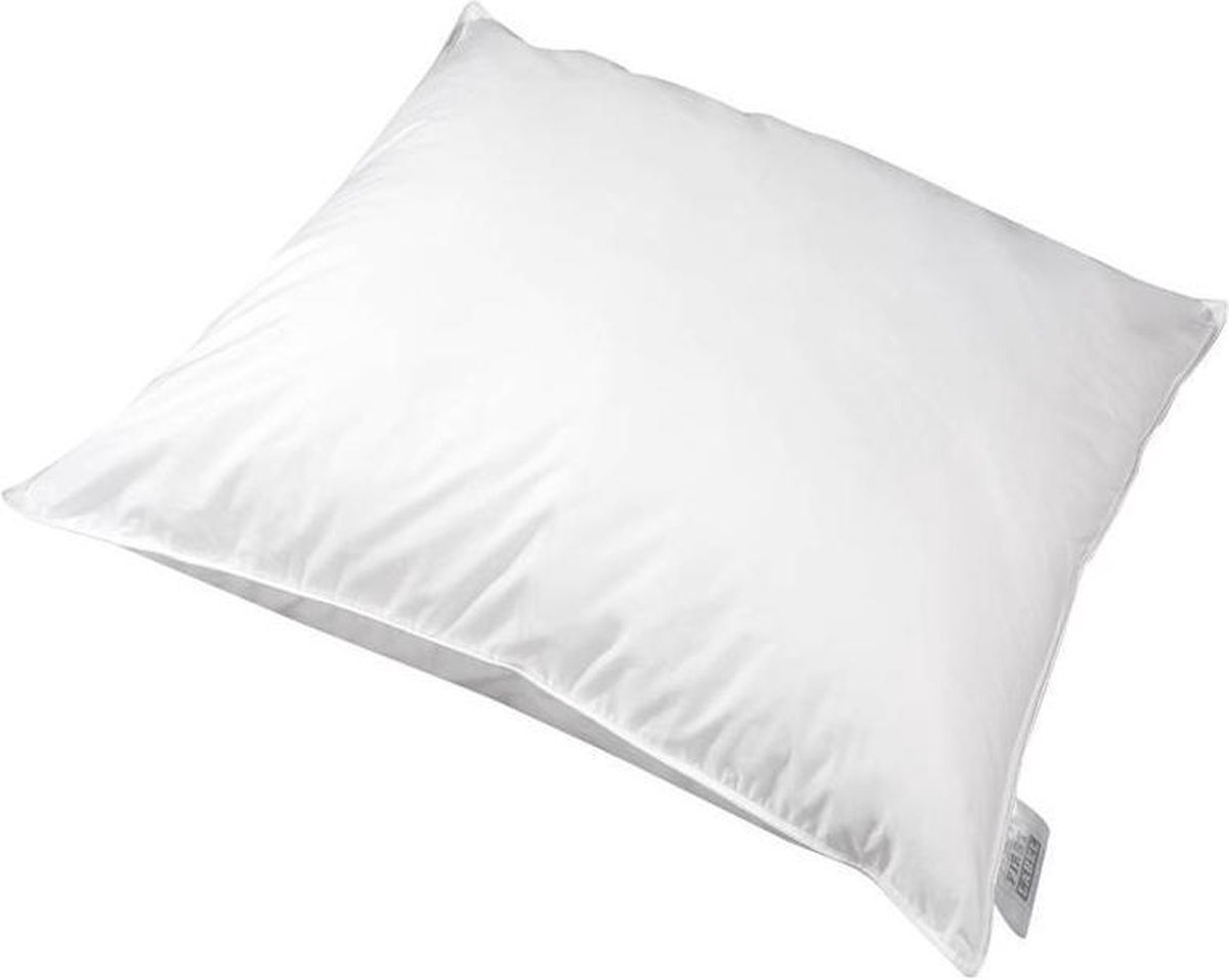 Polydaun First Comfort hoofdkussen - GRS gerecyclede Comfort-O-Bol vulling - 800 gram - navulbaar - 60x60 cm