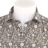 Overhemd Flannel bloemen print - Regular Fit