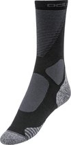 Odlo Socks crew ACTIVE WARM XC Black - Odlo Graphite Grey - Maat 42/44