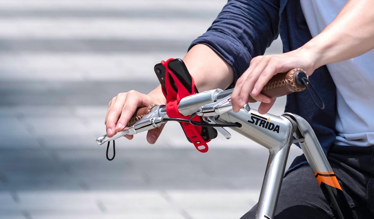 Fahrrad Handyhalterung für Rennrad Smartphone Bike Tie Pro 4 Bone