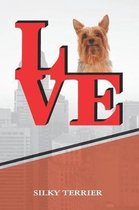 Silky Terrier: Dog Love Park Isometric Dot Paper Notebook Book Is 120 Pages 6x9
