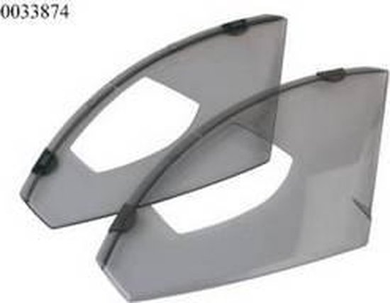Hesling Jasbeschermers 28 inch - Duurzaam plastic - Smoke gloss - Bescherming tegen modder en water van Hesling — afbeelding 5
