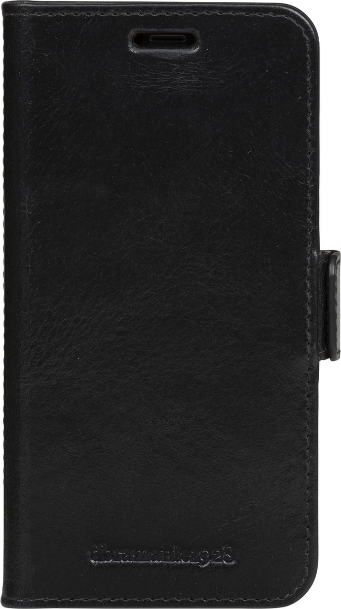 iPhone 11 Pro Bookcase hoesje - dbramante1928 - Effen Zwart - Leer