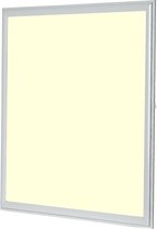 LED Paneel - Viron Ganto - 60x60 Warm Wit 3000K - 29W Inbouw Vierkant - Mat Wit - Aluminium - BSE