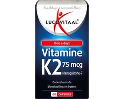 Lucovitaal Vitamine K2 75 mcg 60 capsules