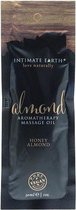 Erotische Massageolie Intimate Earth Almond Veganistisch (30 ml)