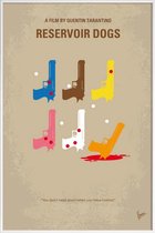 JUNIQE - Poster met kunststof lijst Reservoir Dogs -40x60 /Kleurrijk