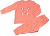 Frogs and Dogs - Pyjama Bunny Perzik - Perzik - Maat 116 -