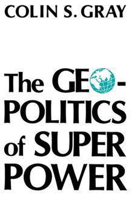 The Geopolitics Of Super Power - cover