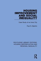 Routledge Library Editions: Housing Gentrification and Regional Inequality - Housing Improvement and Social Inequality