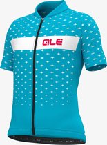 Ale Jeugd Fietsshirt Korte Mouwen Stars - Turquoise - XL - Valt klein