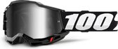 100% Accuri 2 - Motocross Enduro Crossbril BMX MTB Bril met Spiegel Lens - Zwart