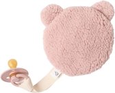 LOVEissue speenknuffeltje beer teddy Blush | BIBS fopspeen Blush T2 | 6 t/m 18 mnd