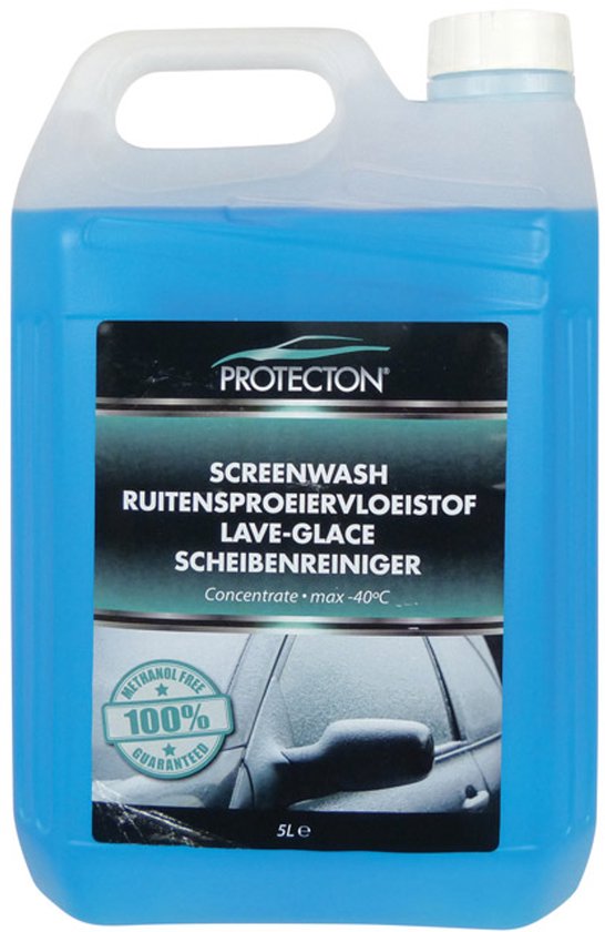 Protecton Ruitensproeiervloeistof - Antivries Ruitenvloeistof -40°C - Concentraat- 5 Liter